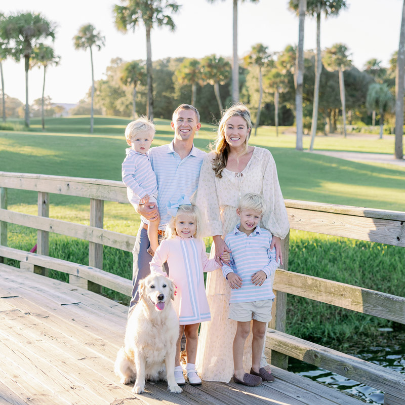 Founder Black Wilson and family